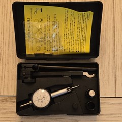 Mitutoyo Dial Test Indicator 513-504T Comparator Set with Case