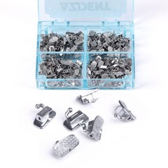 AZDENT Dental Orthodontic Buccal Tubes 1st 2nd Molar Tube Roth MBT 0.022 0.018