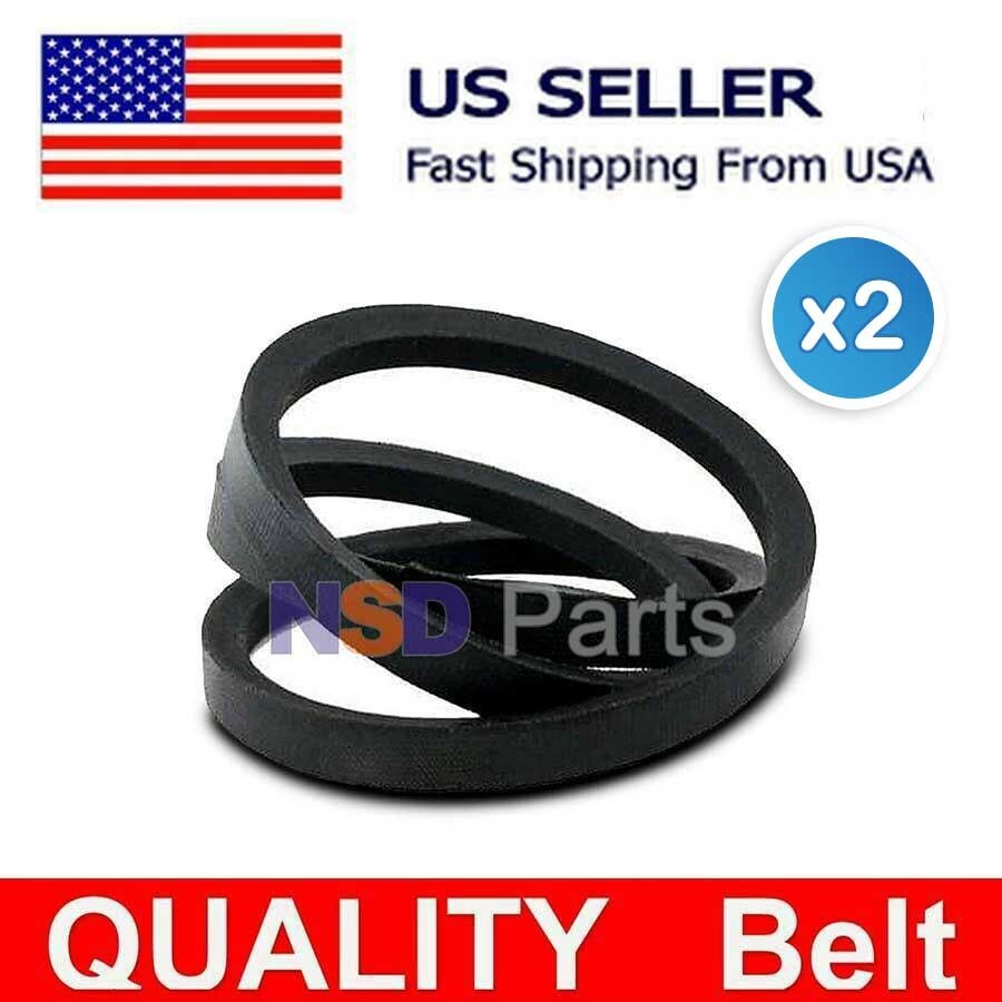 2PK Quality Belt B113 or 5L1160 5/8 x 116in V-belt Vbelt
