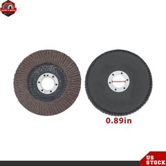 10Pieces Premium Zirconia Flap Disc Sanding Grinding 4-1/2″ × 7/8″ 40 Grit