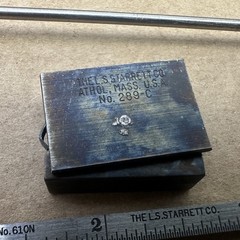 Starrett No. 289C – Height and Depth gage Attachments – Complete Set – Very good