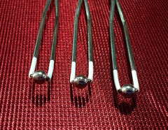 3 Pcs Hysteroscopic Monopolar Ball Electrodes for Working Element 2.9mm Reusable