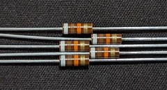 Allen-Bradley 1/4 Watt 5% Resistors Various values NOS (15 pcs)
