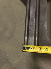 Vintage “The National Supply Co” Toledo Ohio Cast Iron 8’ Lathe Bed