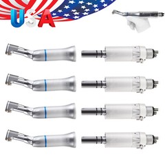 1-5 Dental Slow Speed Handpiece Contra Angle / Air Motor 4Hole Attach Yabangbang