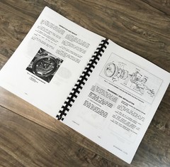 Massey Ferguson 200 200B Crawler Service Manual Repair Shop Workshop Dozer Load