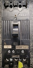 ** Used GE Circuit Breaker 200 Amp 600 Volt TFJ236200 200A Tested Works Perfect