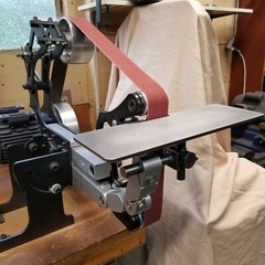 D-D Work / Tool Rest for Pheer 454 Knife Belt Grinder – 14″ Table