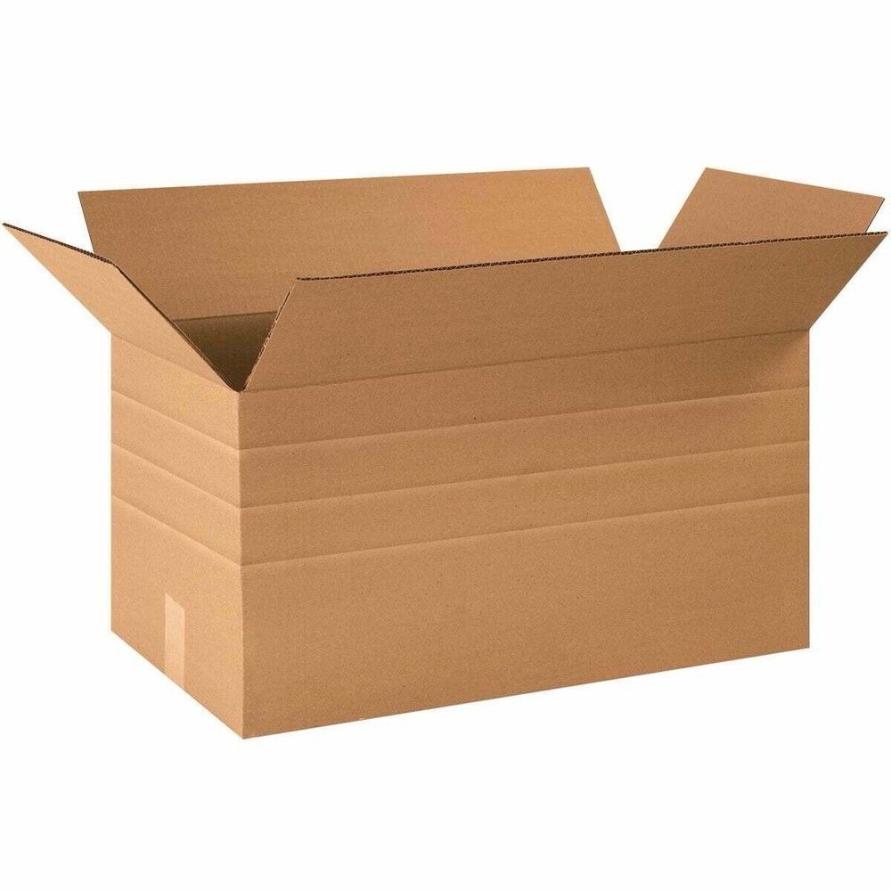 25 – 24 x 12 x 12 Multi Depth Shipping Boxes Storage Cartons Moving Packing Box