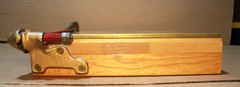 Vintage Ingento No. 4 Paper Cutter Guillotine Trimmer Wood Cast Iron 12 X 12”