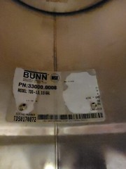 Bunn TU3, 120V 1680W (8.12″ EXT) Commercial Tea Machine