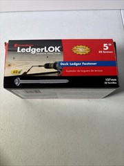 FastenMaster FMLL005-50 LedgerLOK Ledger Board Fastener, 5 Inches, 50-Count