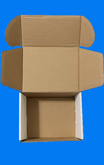 4x3x2 White Corrugated Cardboard Shipping boxes set of 30pcs