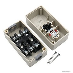 3 Phase on off Push Button Switch, 220V/240V 30A Industrial Motor Starter Switch