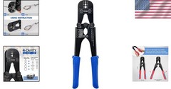 High Carbon Steel Crimping Tool – 4 Die Slots, 3/64″ to 1/8″
