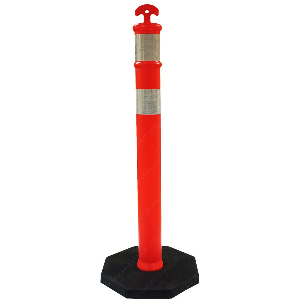 Electriduct Delineator Posts Traffic Safety – Arrow Tops – Orange – Reflectors