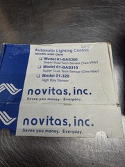Novitas 01-BAS300 Super Dual Tech Sensor Motion Detector Two-Way NEW