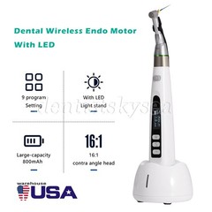 Reciprocating LED Dental Endo Motor 16:1 Root Canal Micromotor Cordless -KYZ