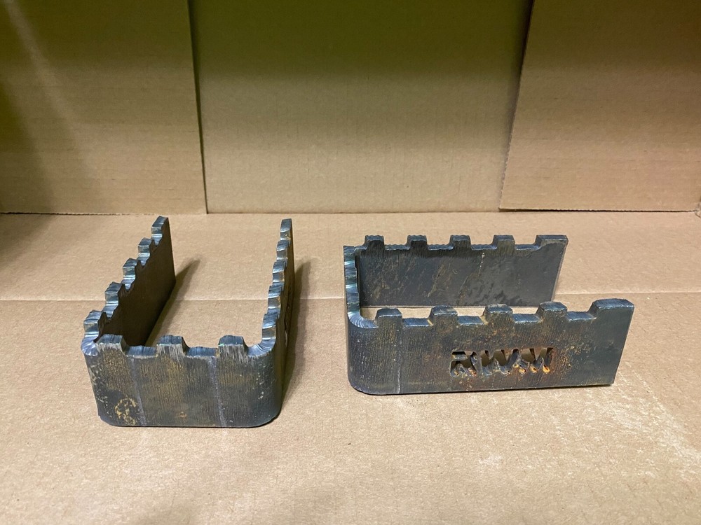 RWM Universal Brand New Weld-On 3″x5″ Raw Steel Step 1/4″ Thick