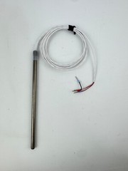 Omega PR-10L-3-100-1/4-6 RTD Probe w/ Insulated Lead Wire *USED*