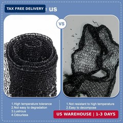 LOVE STORY 10x20FT 55% Black Shade Cloth Sun Shade Net UV Resistant Mesh Tarp Pl