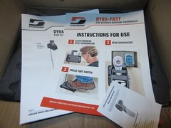 DB62110-Foot Activated Screening Thermometer-DYNABRADE INC, (FDA, CE Approved)