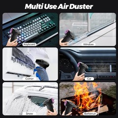 Compress Air Duster, 200000RPM Electric Air Duster with Brushless Motor, Roll…