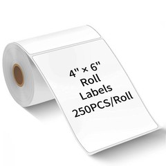 4″x6″ Direct Thermal Shipping Labels for Zebra & Rollo Printers and Rolls