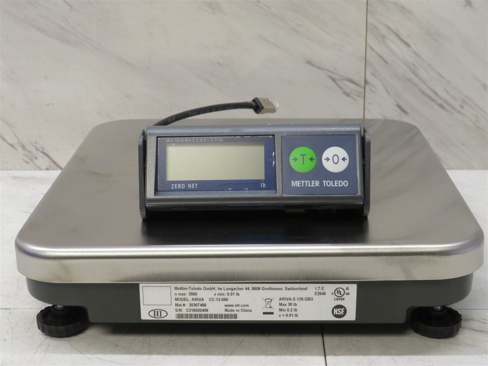 OPEN BOX Mettler Toledo Ariva Digital POS Scale ARIVA w/Display Screen
