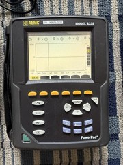AEMC 8335 PowerPad II Power Quality Analyzer 3 Phase 4 Channel Similar to Fluke