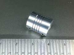 5MM X 12.7MM 1/2″ Flexible Ballscrew Shaft Clamp Coupler Coupling Linear Motion