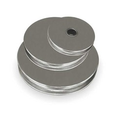 Sheave, Wire Rope, 5/16 In Max Cable Size, 1, 550 Lb Max Load, Zinc Plated,