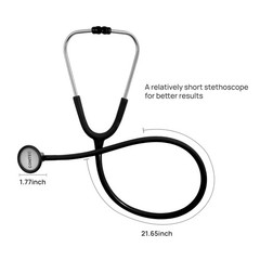 CONTEC SC12 Cardiology Stethoscopes Estetoscopio Zinc Alloy Head Stethoscope