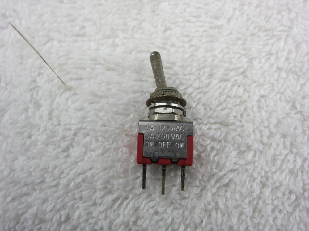American Switch ST2-1 ST1-2 ST1-3 ST1-5 ST2-5 ⅛” Mimature Toggle Switch, Used