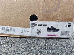 Hytest K17060 Women’s Bolt NT SD Women’s Safety Shoes Black Size 8 W