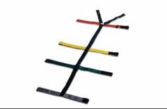 Backboard, Spine Board, Straps Color Coded Fire Ems Rescue