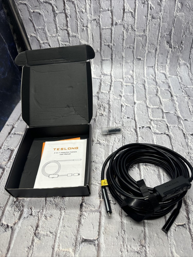 teslong 2 in 1 inspection camera. N