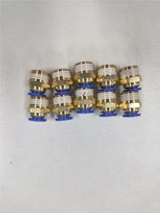 10 Male Straight Connector Tube OD 5/16″ (8mm) X NPT 3/8 PU Air Push In Fitting^