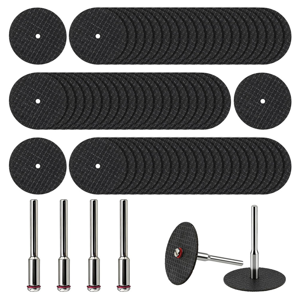 60Pcs Rotary Tool Cut off Wheel 1-1/4 Inch Reinforced Fiberglass Cut off Wheels