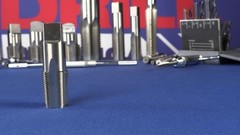 6 Piece NPT Pipe Tap, Carbon Steel, DWTPT Series Set, 1/8″, 1/4″, 3/8″, 1/2″,…