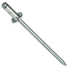 Aluminum Body Steel Mandrel Pop Rivets Blind Dome Head All Sizes Available