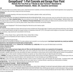 Garageguard 1-Part Concrete & Garage Floor Paint Knight Gray, Gallon