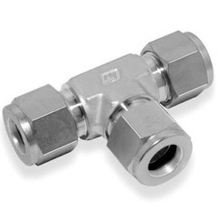 10 PACK HY-LOK TEE 3/8″ OD 316 STAINLESS STEEL TUBE PIPE COMPRESSION FITTING