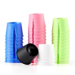 200pcs Disposable Dental Dappen Dish Plastic Mixing Bowls Cup Assorted Colors
