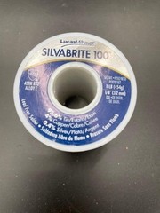NEW Lucas Milhaupt Silvabrite 100 Lead Free Solder Roll 1lb 1/8″