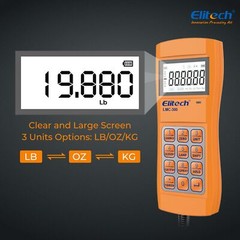 Elitech LMC-200 Refrigerant Scale Charging Digital Weight HVAC 220lbs Electronic