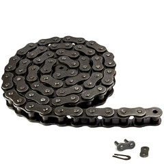 #120 Roller Chain 10 Feet with 1 Connecting Link