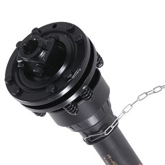 Black PTO Drive Shaft 1-3/8″ 6 Spline Ends 31.5″-41″ w/ Slip Clutch for Series 4