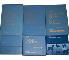 Veterinary Clinics of America Sm Animal & Non Domestic Book 1978-2001 A LOT of 7