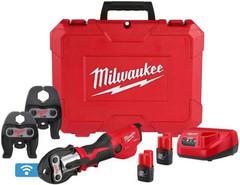 M12 FORCE LOGIC Press Tool Kit W/ ONE-KEY with 1/2″ – 1″ CTS-V Jaws by